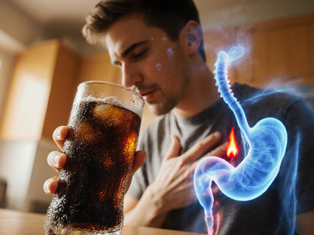 How Carbonated Drinks Trigger Acid Indigestion - Causes, Symptoms & Relief