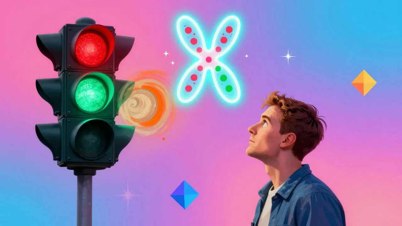 Color Blindness: Understanding Red-Green Defects and How They're Inherited