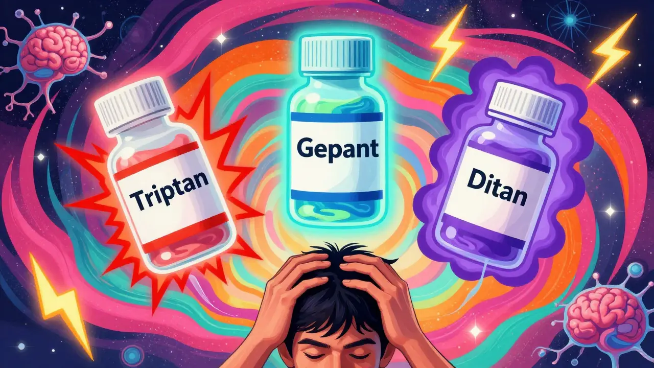 Migraine Medications: Triptans, Gepants, and Ditans Safety Compared
